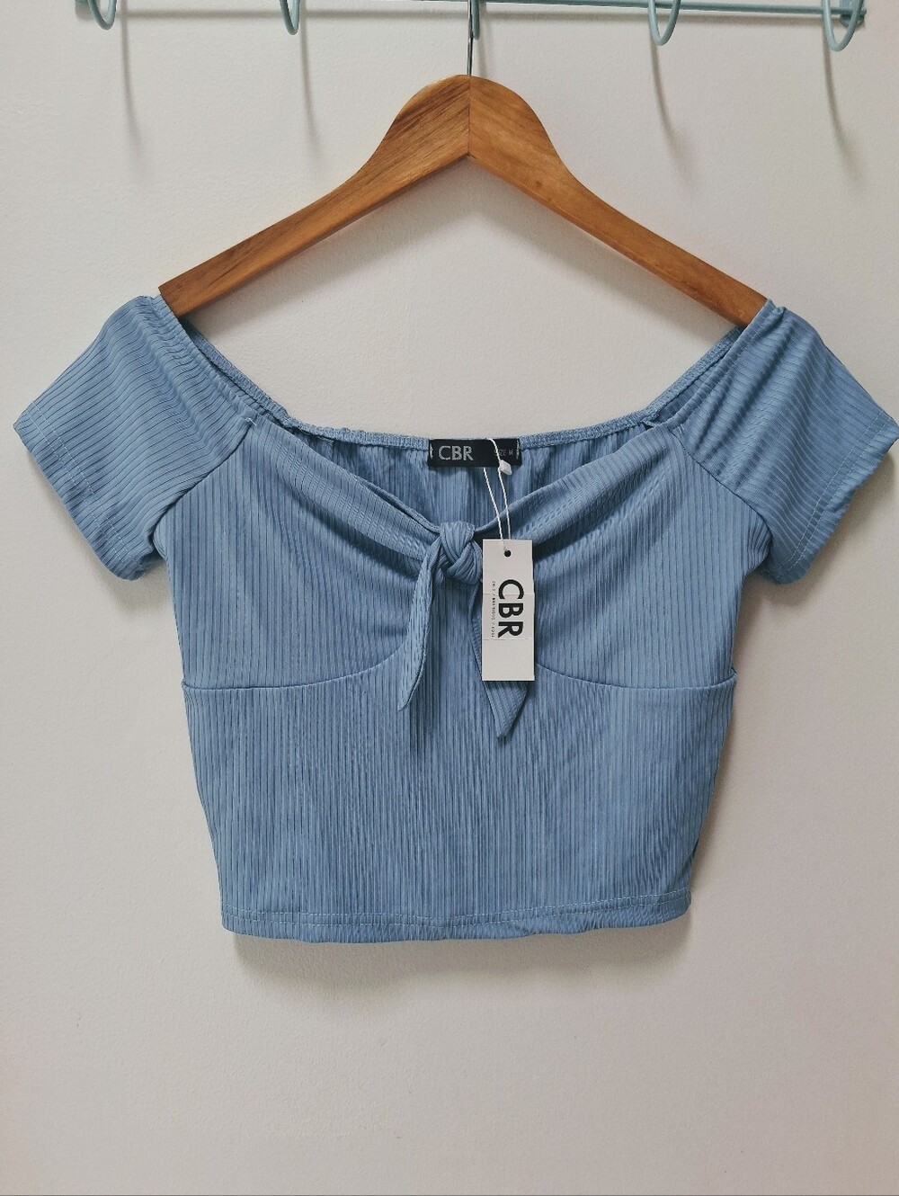 5/$13 CBR ribbed crop top